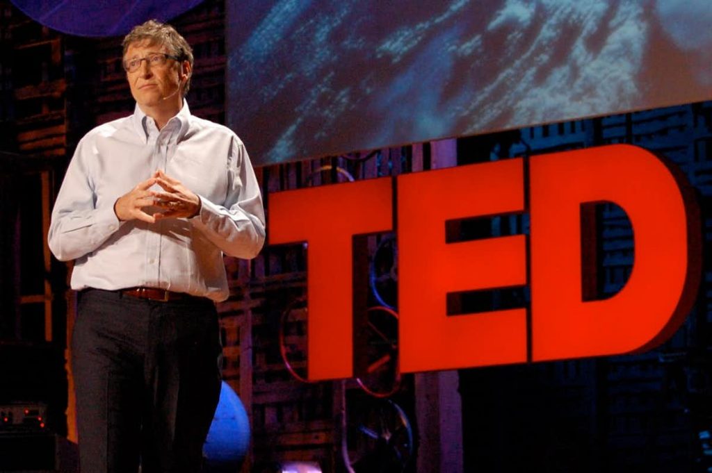 بیل گیتس در سخنرانی تد